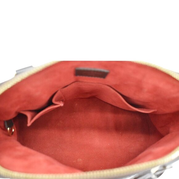 Louis Vuitton Trevi PM Damier Ebene Satchel Bag Brown - Picture 11 of 13